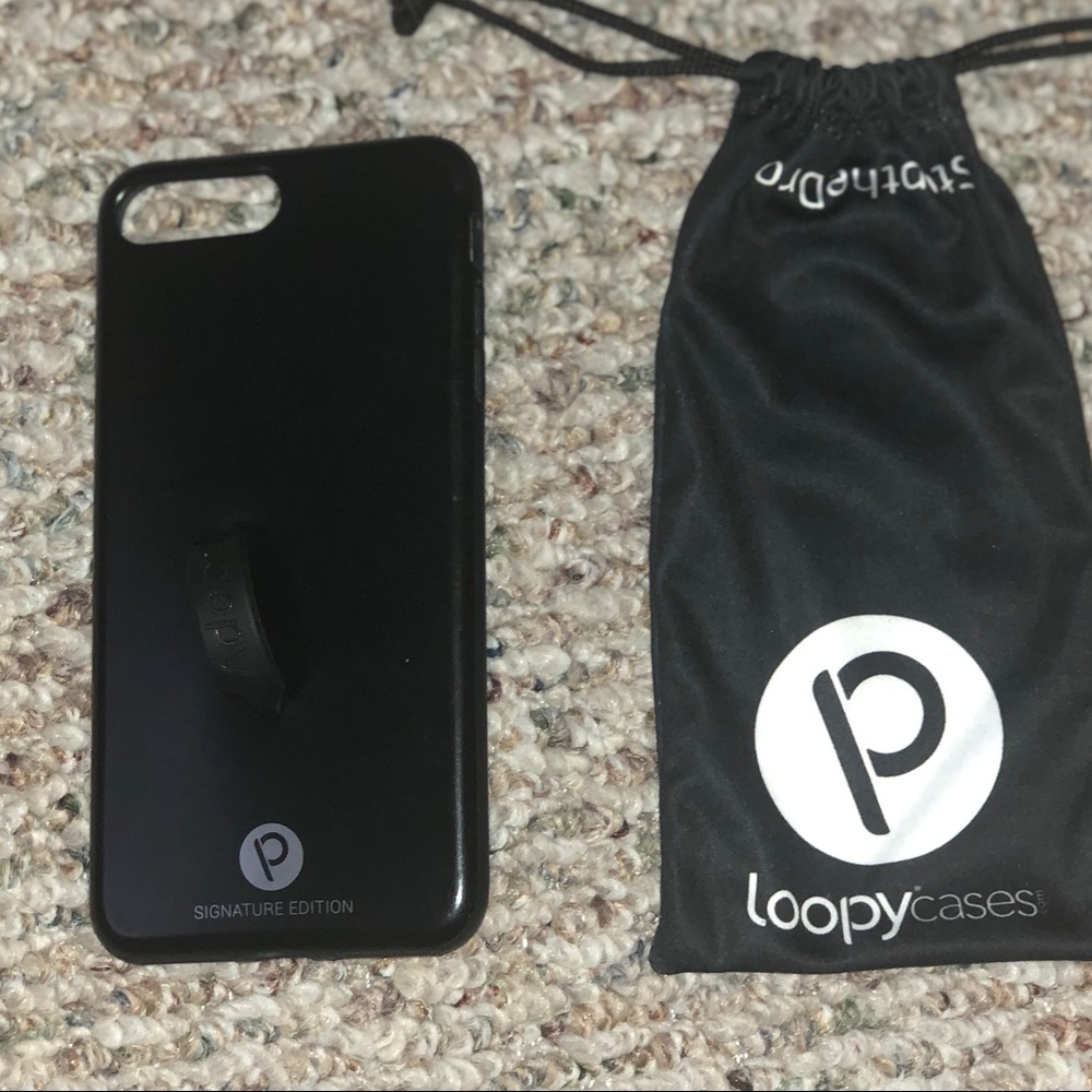 Black Loopy Case for iPhone 6/7/8 Plus